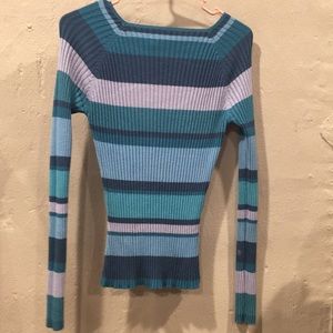 Fitted Striped Sweater